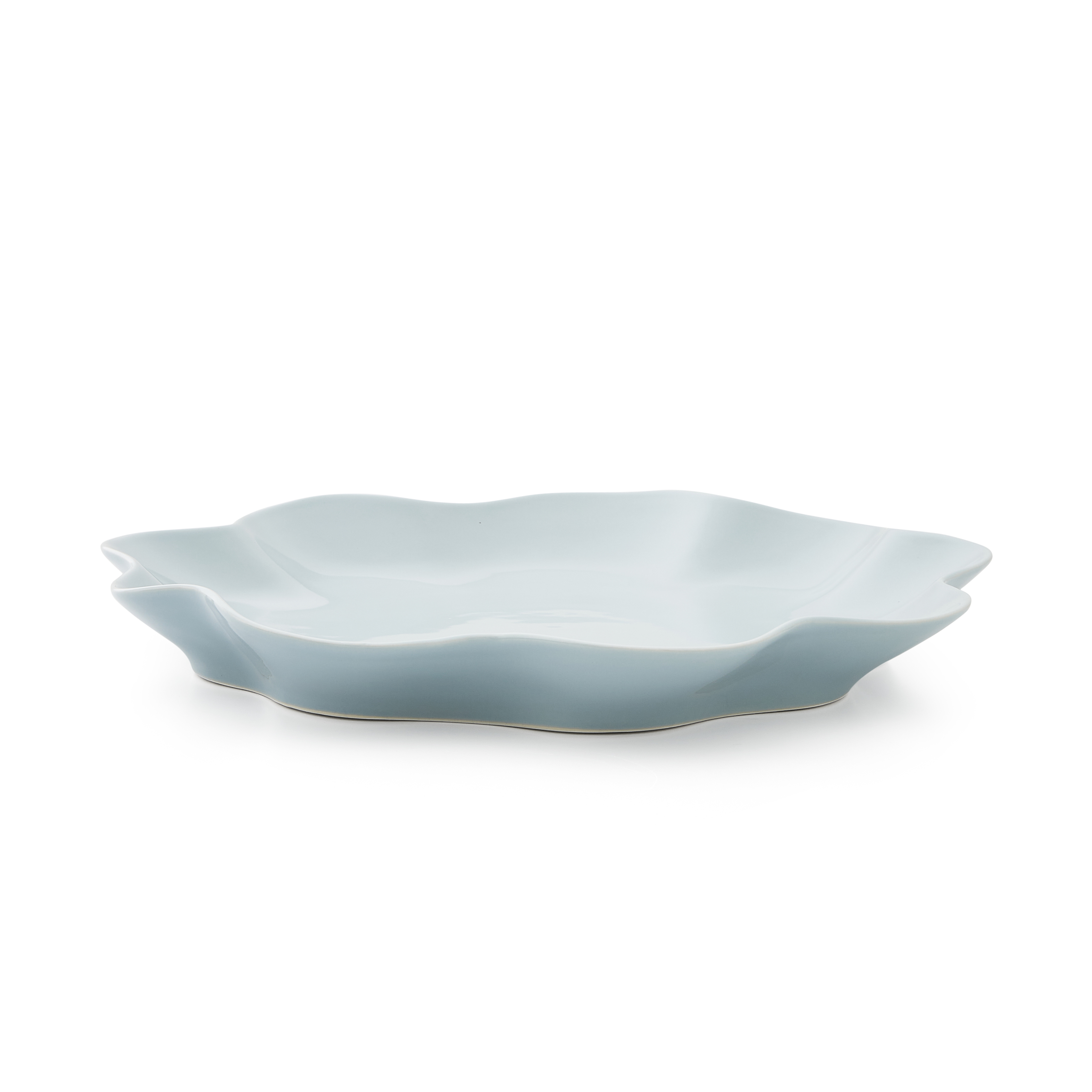 Sophie Conran Floret Large Serving Platter- Robin's Egg image number null